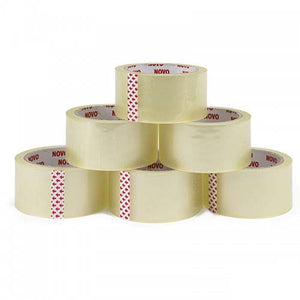 Clear Tapes X 6 Rolls Pack - Smartpackaging.direct