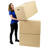 Extra Wide Large Moving Box - Smartpackaging.direct