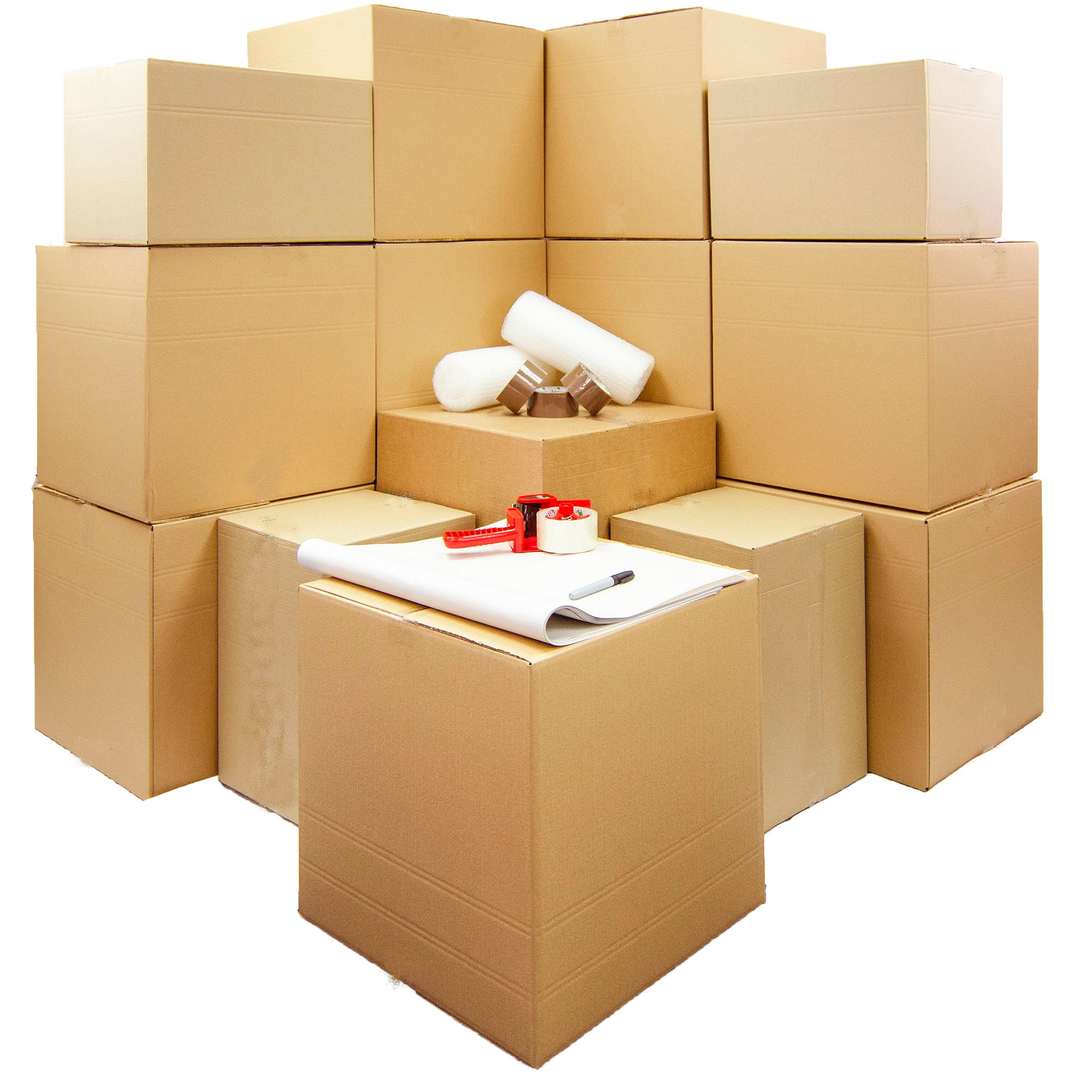 13.4x13x13 Inch Moving Box Set Of 7 - Medium Corrugated I 704283 - View #8